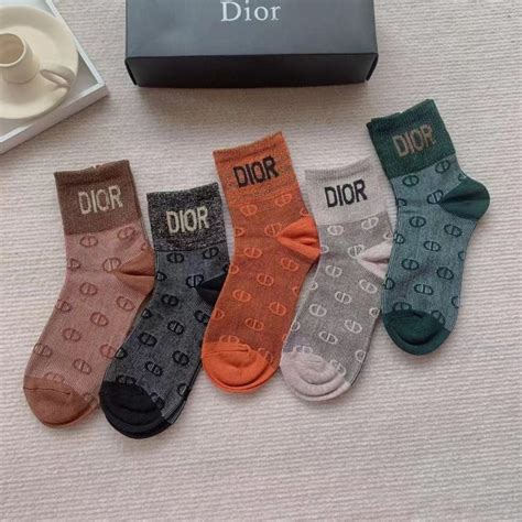 pink dior socks|christian dior socks.